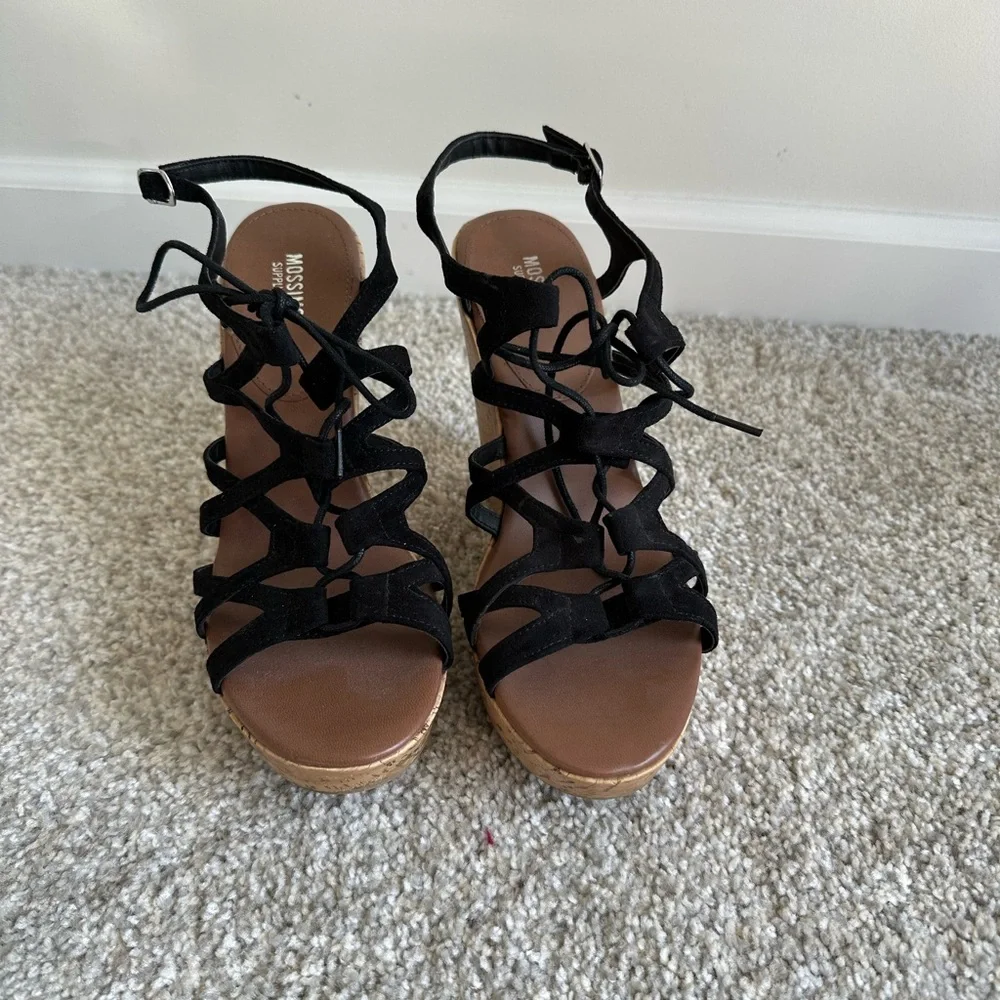 Women’s Mossimo Supply‎ Co Lace-Up Wedges